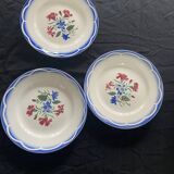 Set of 21 Digoin Sarreguemines "Elorn" soup plates