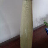 Vase Raku vert craquelé