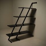 Postmodern Freestanding shelving Unit by Interlübke Germany 1980s