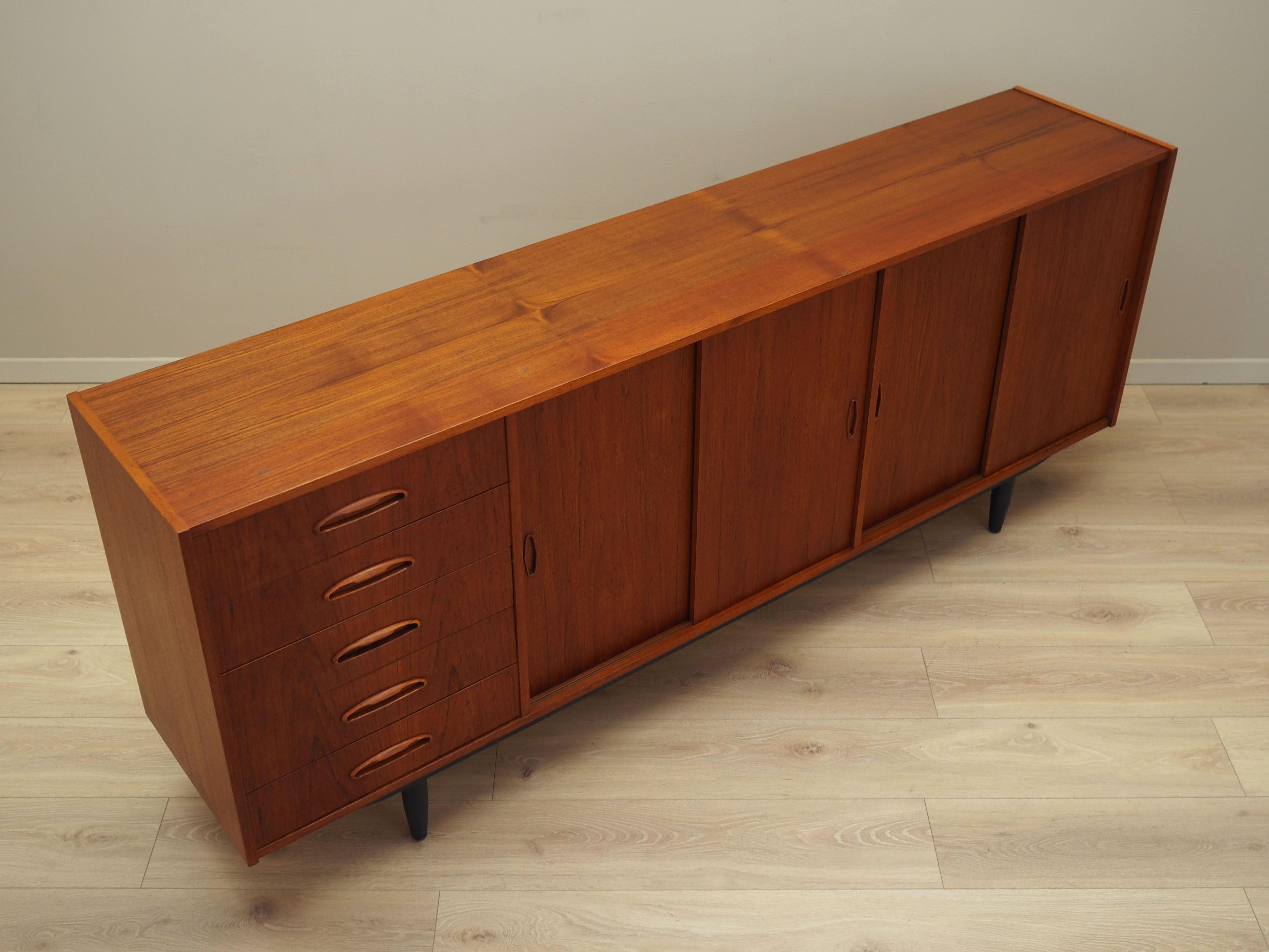 Teak sideboard, Danish design, 1970s, production Denmark