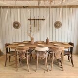 Table guinguette en boiss massif