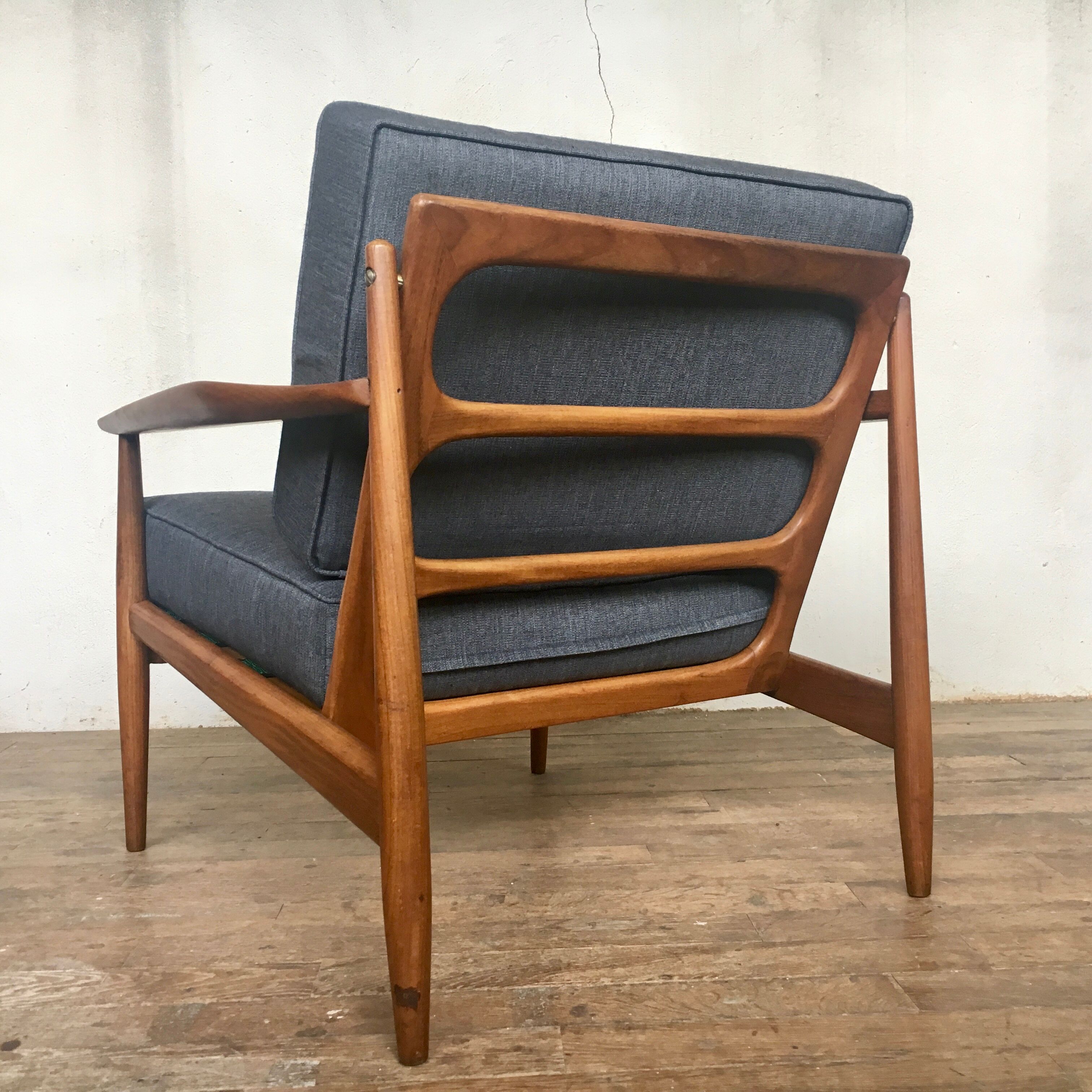 Pair of Chair vintage Scandinavian teak