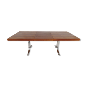Table à manger extensible en palissandre vintage par Milo Baughman pour Thayer Coggin