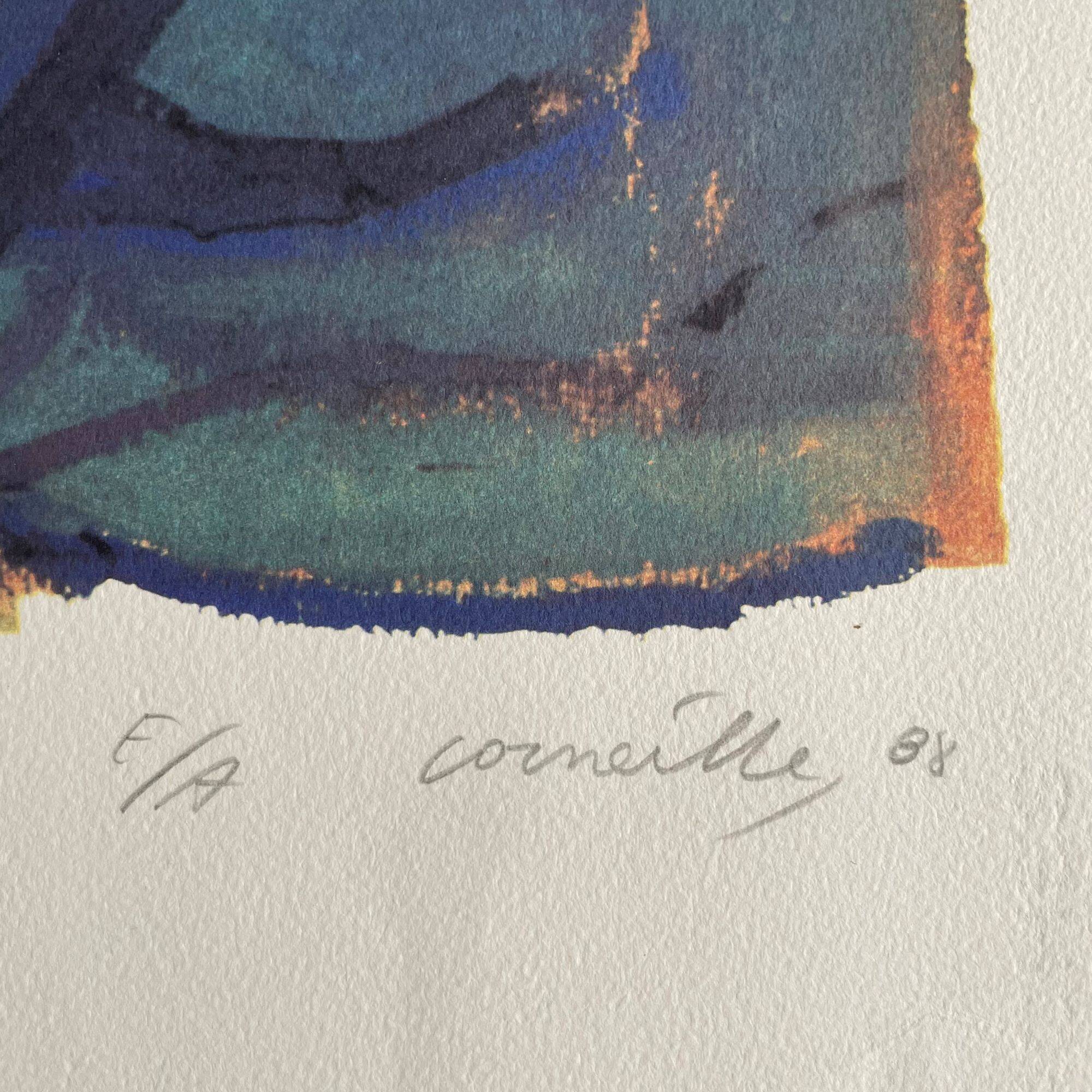 Original lithograph from early work Corneille (1922-2010)