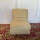Vintage Swann armchair in textured beige fabric – 1970s