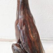 Greyhound statue from the early 20th century