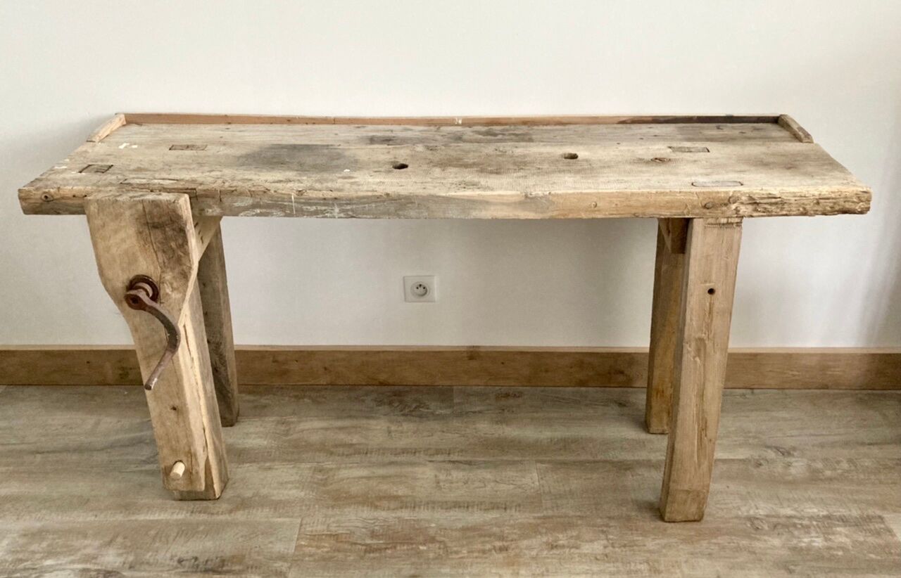 Authentic old workbench