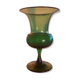 Large translucent green vase/pot