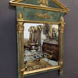 Empire style double patina mirror