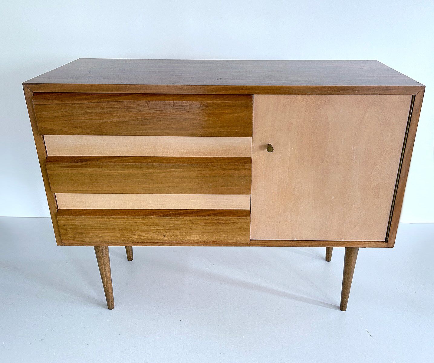 Buffet scandinave vintage en bois, années 1960