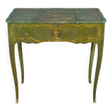 Small Painted Oak Dressing Table, Louis XV style – Late 18th century