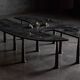Thomas Serruys iron brutalist coffee table, Belgium, 2019