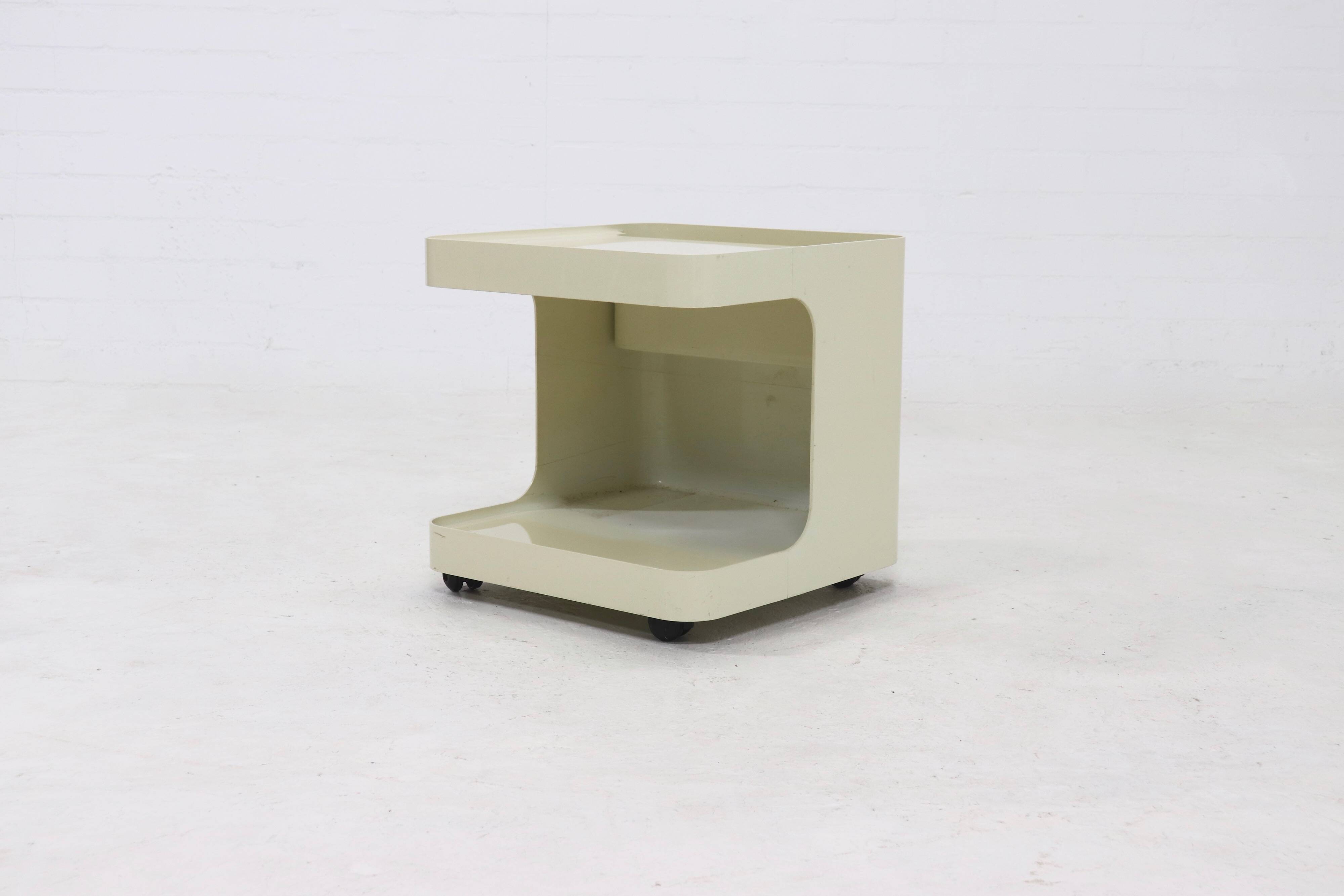 Space Age Game Side Table by Marcello Siard for Longato Italia 1960s