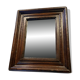 Miroir ancien en bois massif style Huguenot