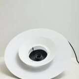 Bicolour white and black hanging lamp