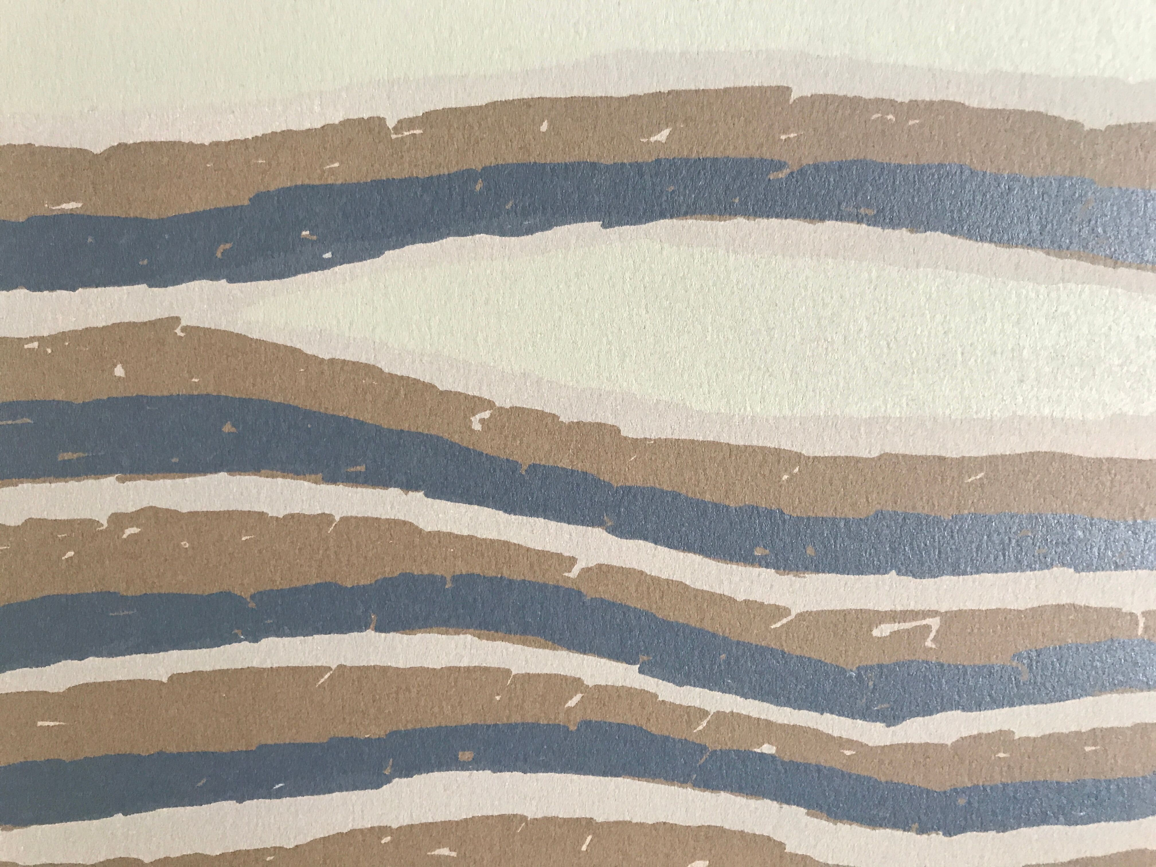 Original lithograph on Arches vellum by Raoul UBAC, Routes, 1978