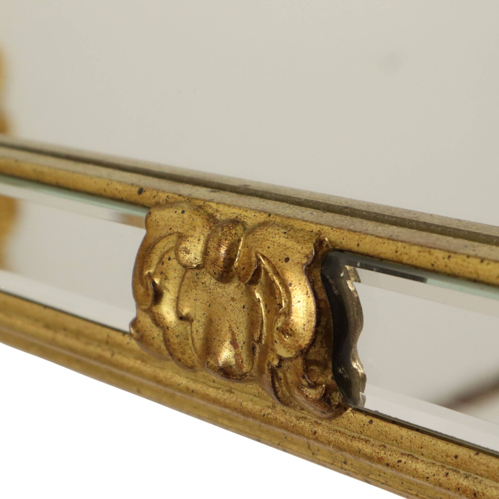 Large Vintage Deknudt Mirror, Hollywood Regency 1970s Design
