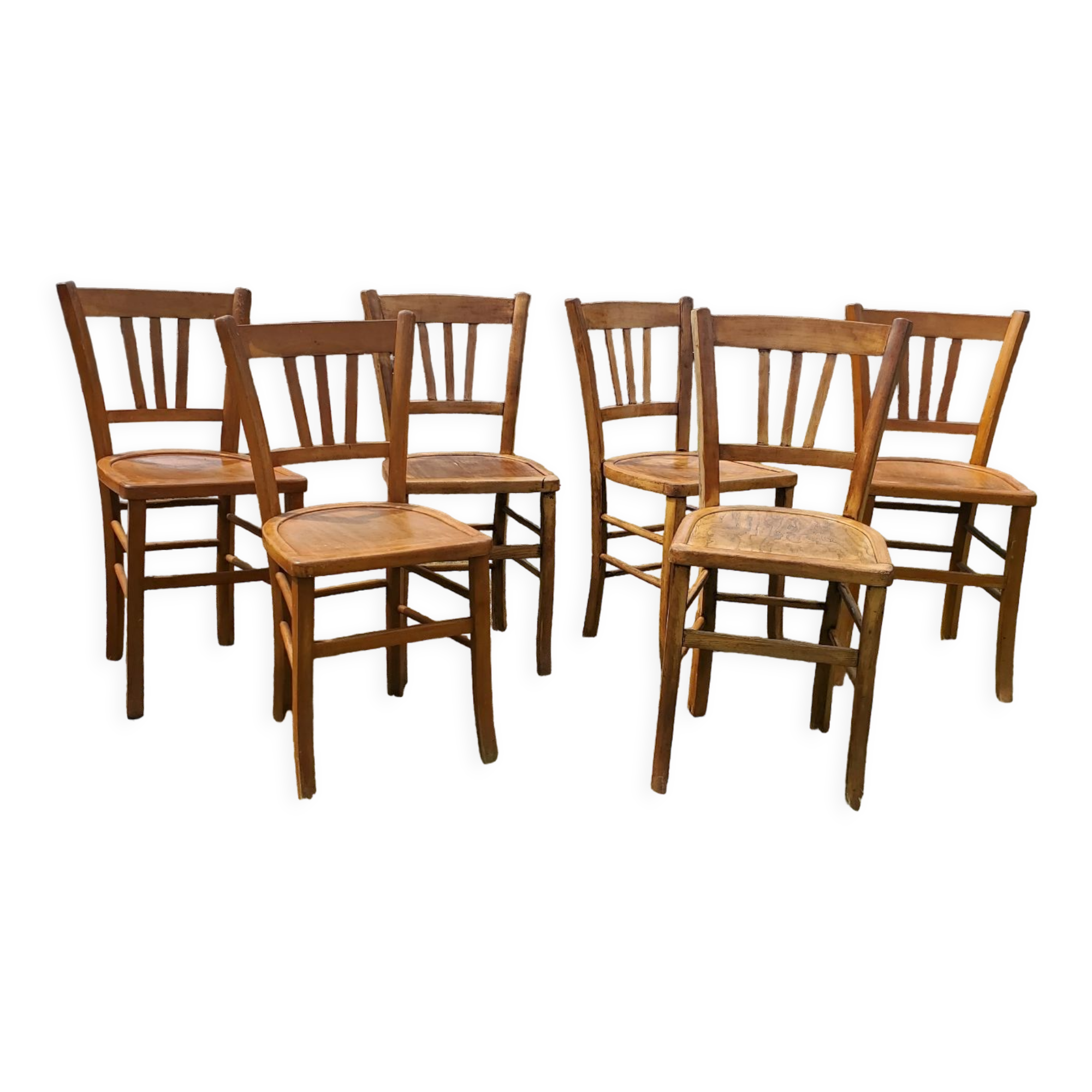 Set of 6 bistro chairs
