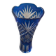 Large cobalt blue Bohemian vase -