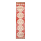 Turkish Classic Oriental Style Red Vintage Runner Rug, 87x379Cm