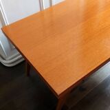 3 in 1 table with adjustable teak portfolio - “Révélation” model by Albert Ducrot - France, 1952