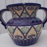Faience vase by Quimper Henriot