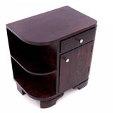 Pair of Art Deco bedside tables, Poland, 1950s.