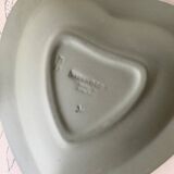 Heart-shaped pocket tray Wegwood in green jasper