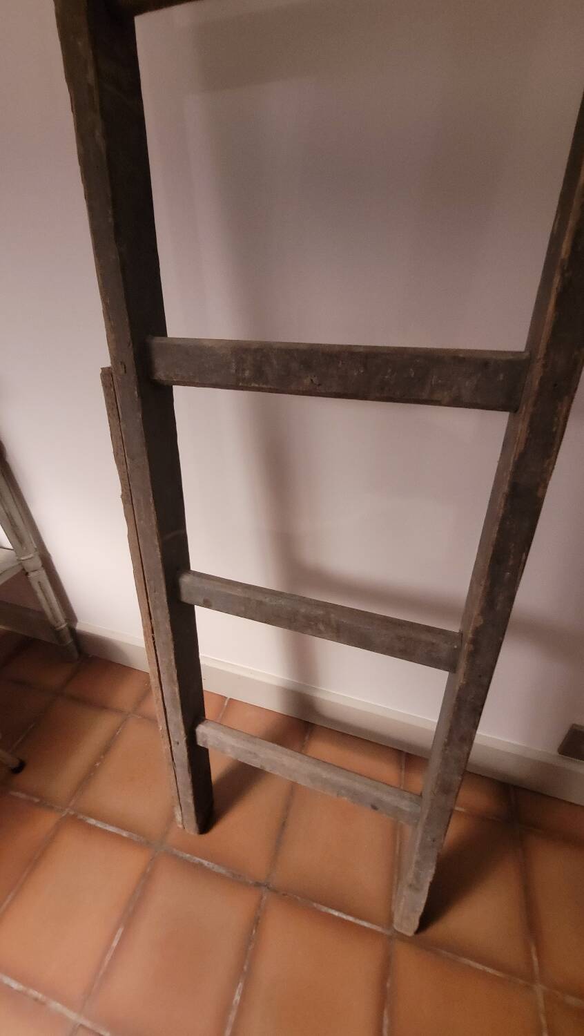 Wooden ladder
