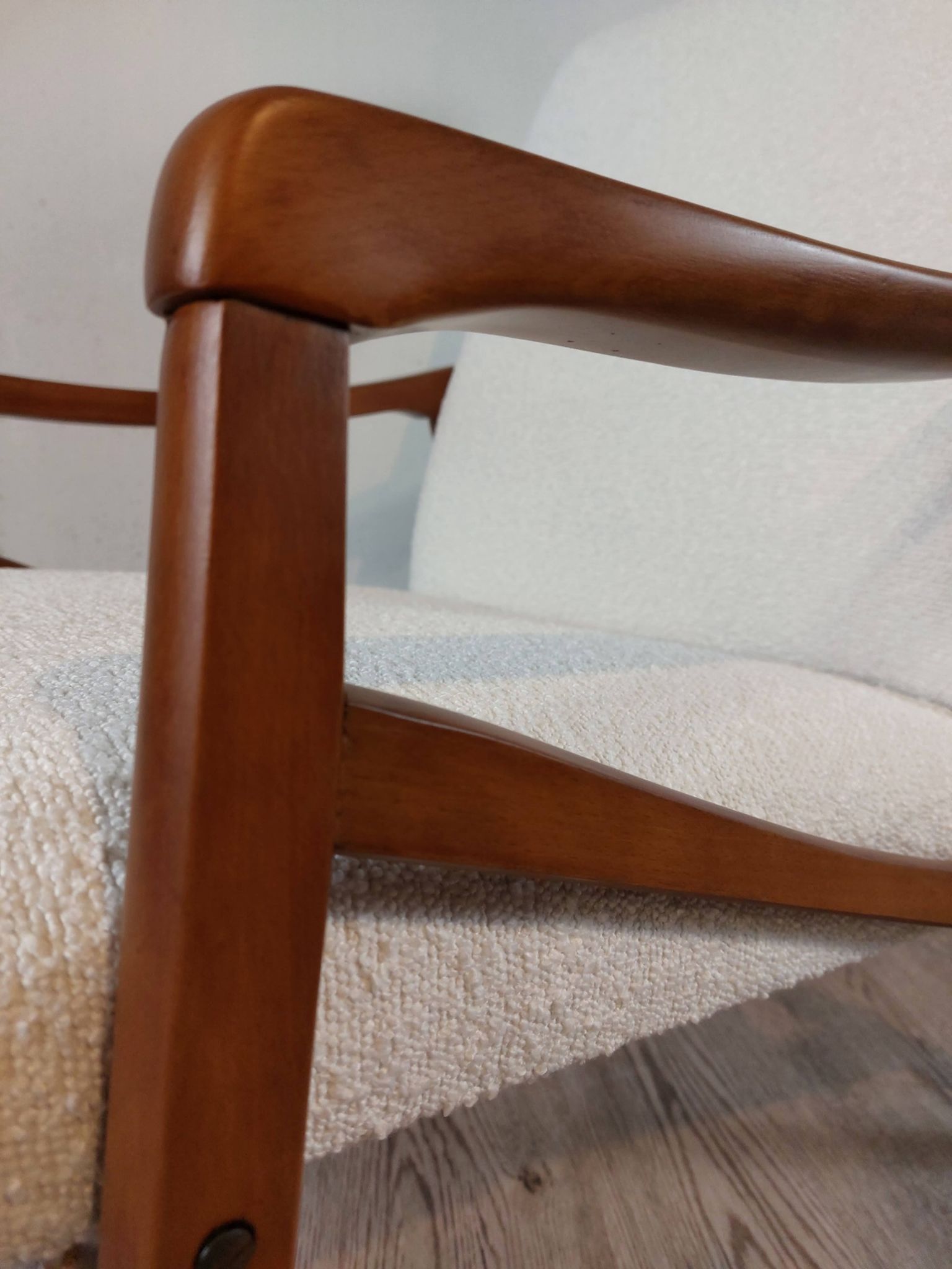 Pair of Jiroutek armchairs by Interier Praha, Vintage Czech 1960s