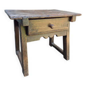 Table d'appoint espagnole - pin