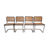 Suite de 4 chaises Breuer B32