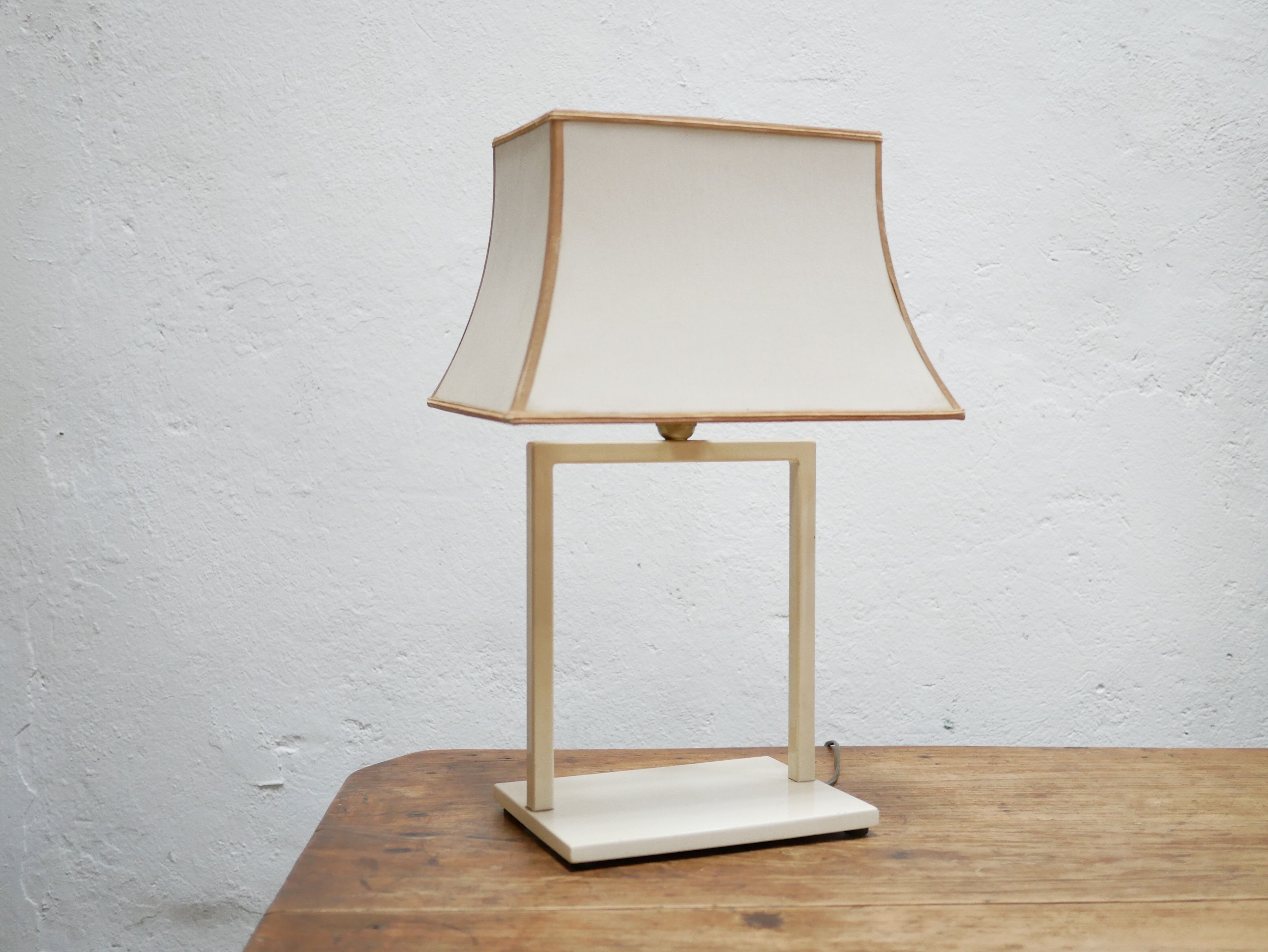 White vintage Phanera lamp