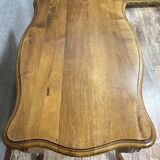 Louis XV style curved desk in blond walnut circa 1880