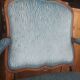 Restored Louis XV queen's armchair