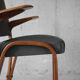 Fauteuil Steiner "Bow Wood" par Wilhelm Von Bode 1950