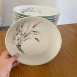 Service de table porcelaine de Limoges marque Tharaud