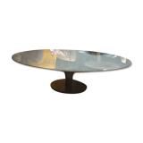 Table basse rochebobois ovni diam. 90cm