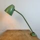 Lampe de table d'atelier industriel vert, 1960s