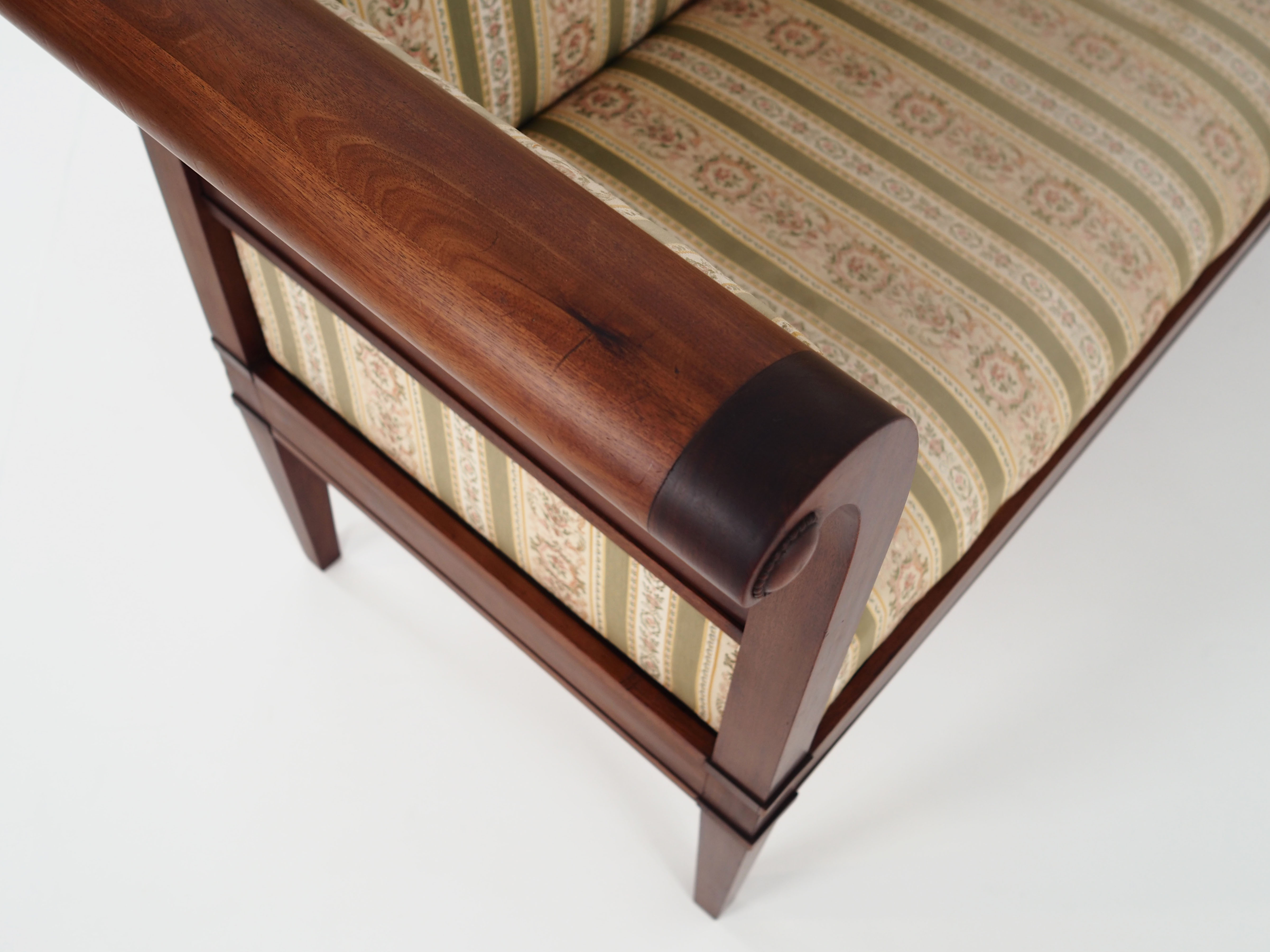 Antique empire style sofa.