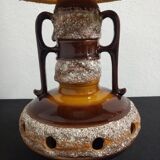 Ceramic floor lamp from the 70s