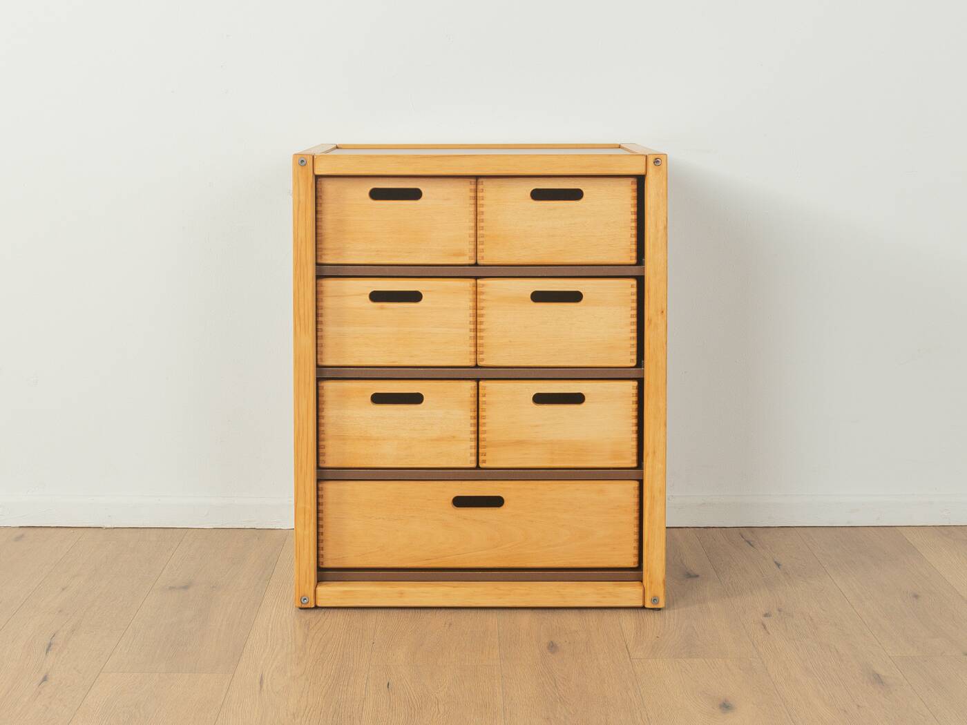 Flötotto chest of drawers, 1970s, beech, 7 drawers