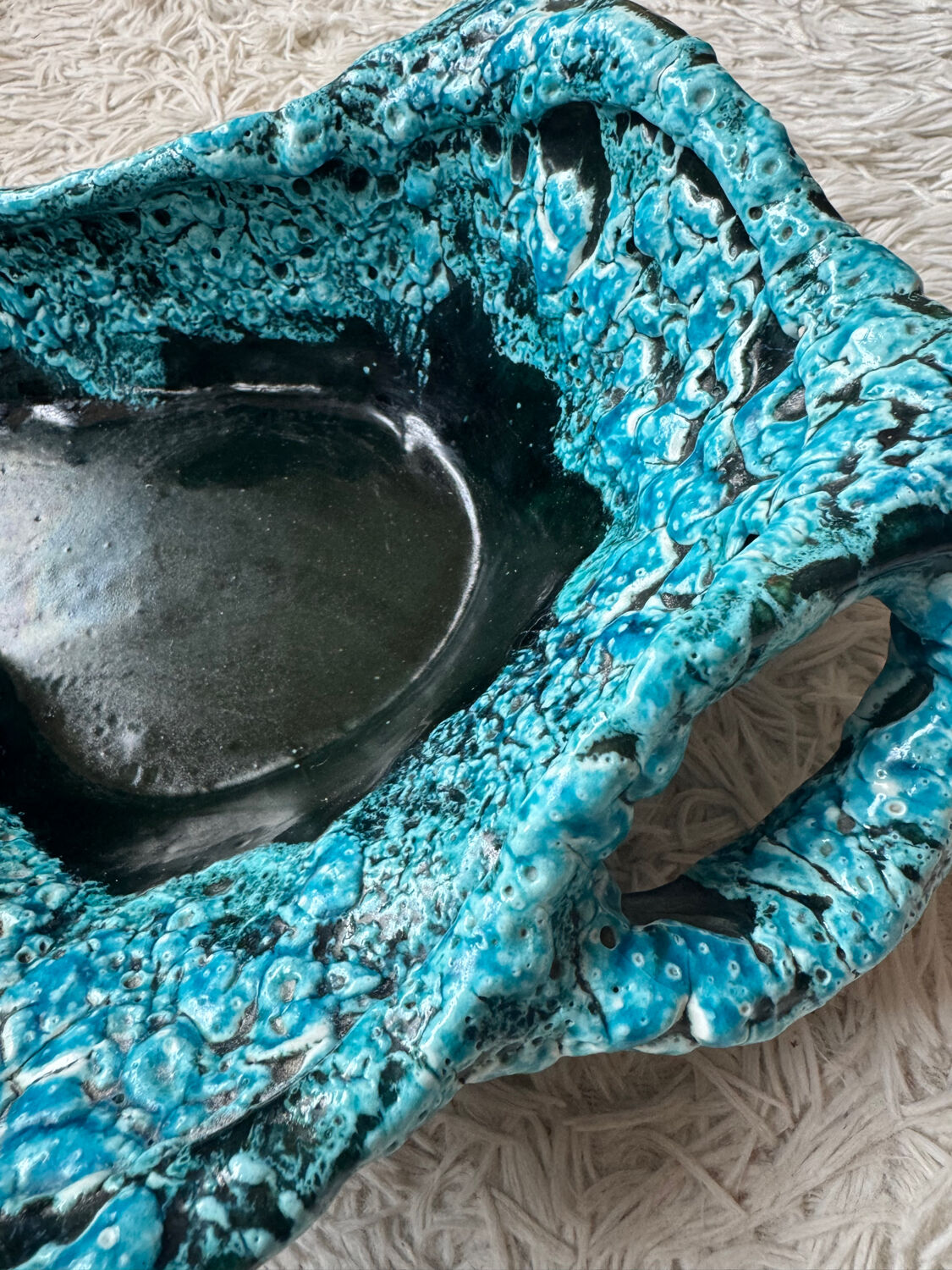 Large ceramic trinket tray from Luc Vallauris, 1960s