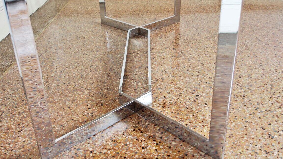 Dining room table marble Paul Legeard