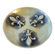 Bronze bowl decorated with fleur-de-lis