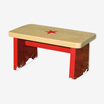 Small pine bench