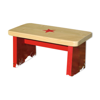 Small pine bench