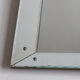 Art Deco box mirror with scalloped edges France 1930s