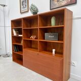 Scandinavian teak bookcase