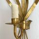 60s leaf wall light